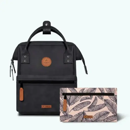 [CABLEHAVRE] Sac à dos Cabaia avec deux pochettes interchangeables "Le Havre" taille M