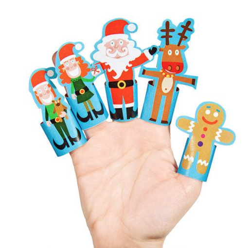 [PK22206] Marionnettes à doigts "Noël"
