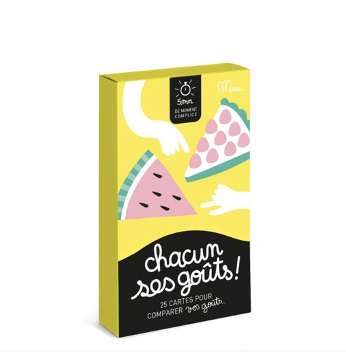 [MIN1901] Chacun ses goûts !