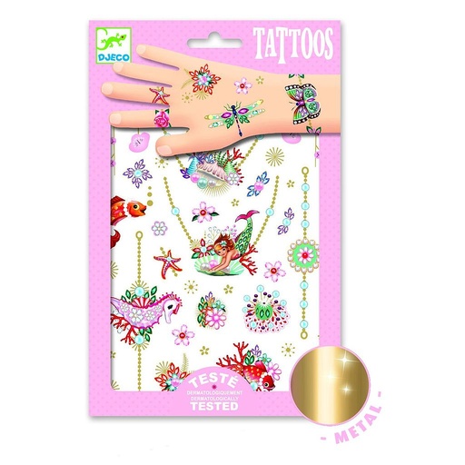 [DJ09586] Tatouages "Les bijoux de Fiona"