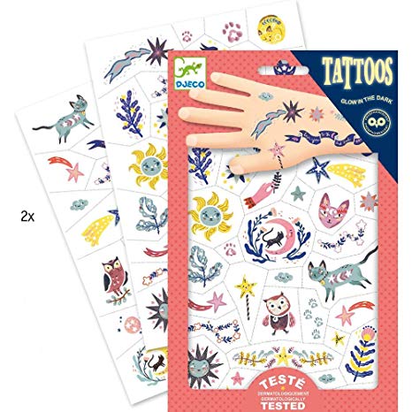 [DJ09592] Tatouages phosphorescents