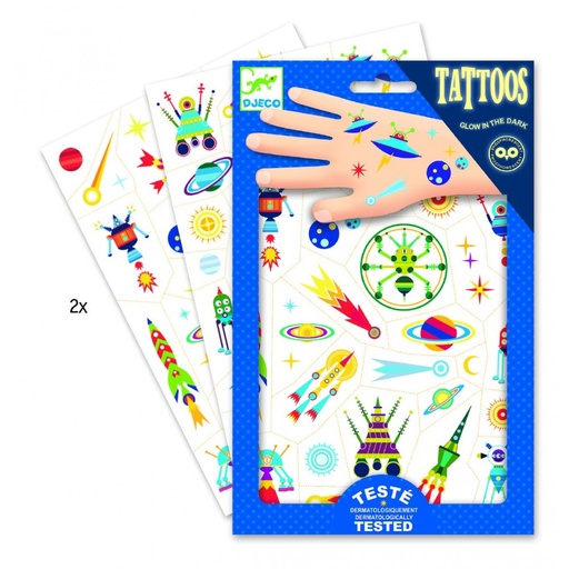 [DJ09590] Tatouage le monde de l'espace