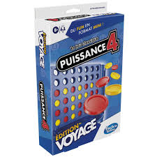 [HASF8253] Jeu de société "Puisance 4" édition voyage  