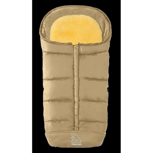 [HEI7975BE] Chancelière d'hiver 2-en-1 avec peau de mouton