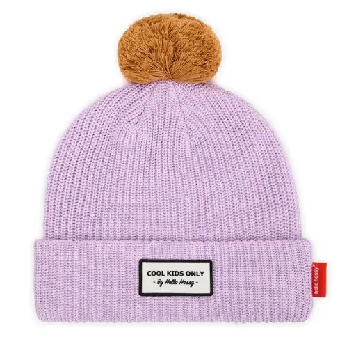 Bonnet "Block Mauve"