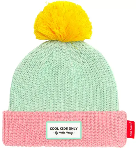 Bonnet "Block Pastel"