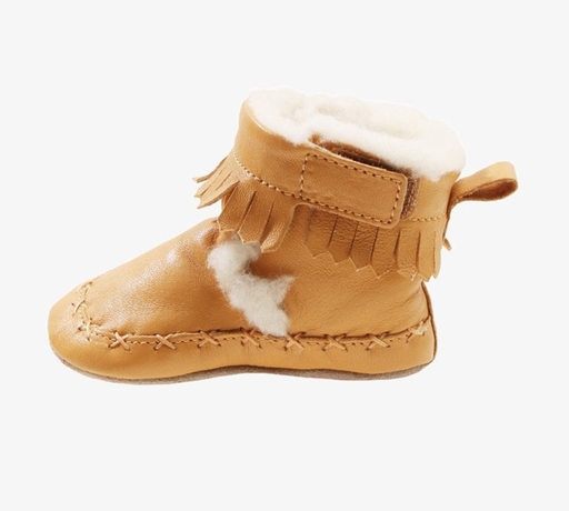 [AH19653720-10funkyshow] Pantoufle fourrée en cuir souple eco-friendly