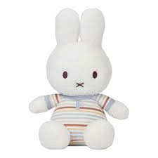 [LITNIJN850] Peluche Miffy rayée et blanche