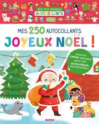 [AUZAC2400621] Mes 250 autocollants "Joyeux Noël" 