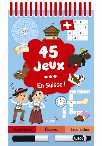 [AUZCH1900931] Jeu "45 jeux, en Suisse" 