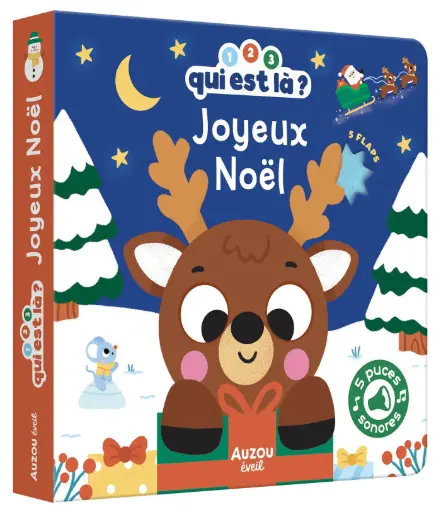 [AUZEV240035-1] Livre "Joyeux Noël, qui est là ?"