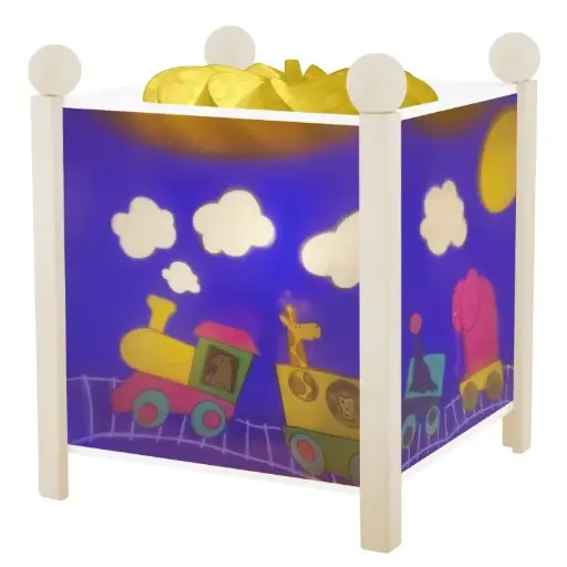 [TRO4337] Lanterne magique "Train"