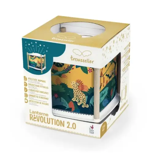 [TRO6041BL] Veilleuse magique musicale "Savane"