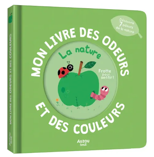 [AUZEV240010-1] Mon livre des odeurs et des couleurs "La nature"