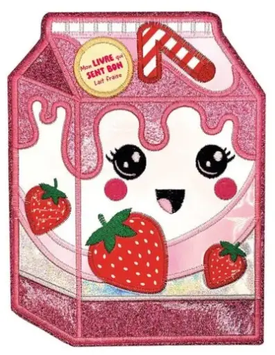 [123laitfraise] Mon livre qui sent bon – Lait fraise