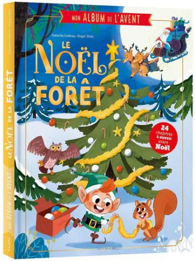 Mon album de l'Avent "Le Noël de la Forêt" 