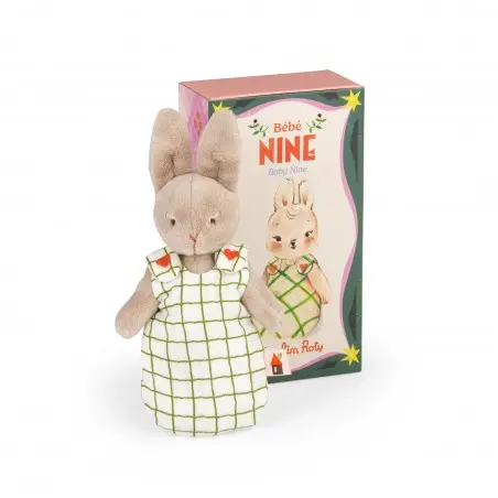 [MOU681032] Petite peluche bébé Nine la lapine