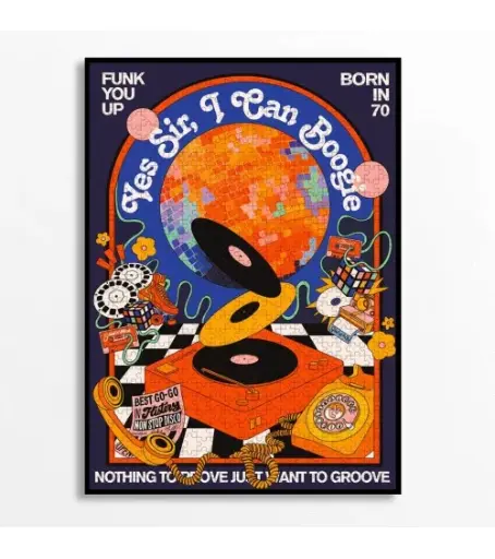 [PIEBOOGIEE] Puzzle 1000 pièces "Boogie"   