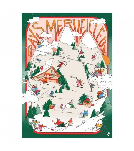 [PIEPLANTEDEBATON] Puzzle 1000 pièces "Planté de bâton"    