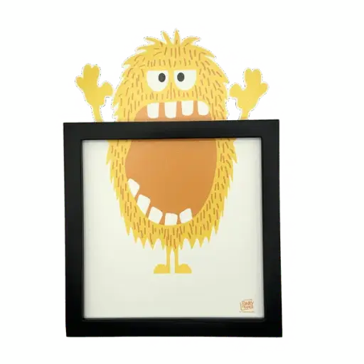 [FUNYELLOH] Carte décoration murale "Yell-Oh"   