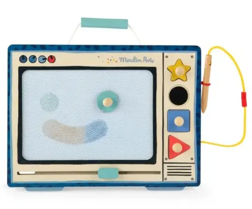 [MR684085] Ardoise magnétique "Puce & Pilou"