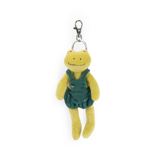 [MR632303] La Grande Famille - porte-clé grenouille "Perlette"
