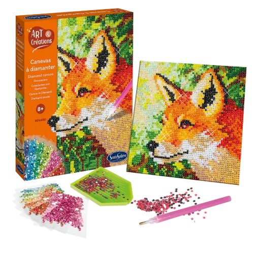 [SEN] Canevas à diamanter "Renard"