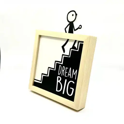 [FUN] Cadre bois pour carte de décoration murale 