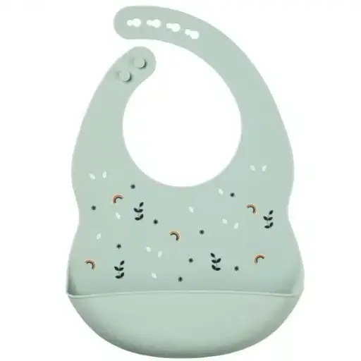 [NAT24600272] Bavoir en silicone "nature"