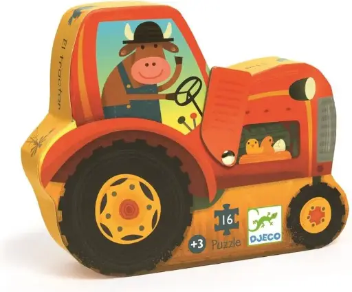 [DJ07275] Puzzle "tracteur"