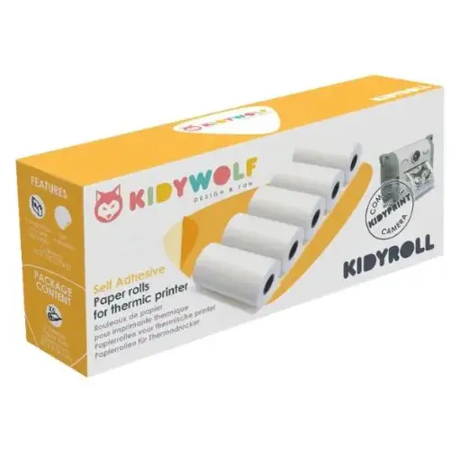 [KIDYPRINT-ST] Recharges autocollantes pour appareil photo instantané "Kidyprint"