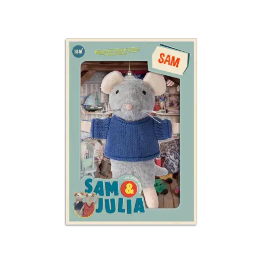 [SAMMH03004] Peluche Souris "Sam"