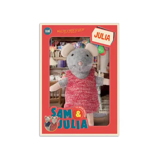 [SAMMH03003] Peluche Souris "Julia"