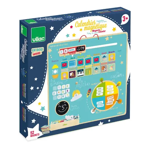 [VIL2598] Calendrier magnétique "Aujourd'hui sur la Terre"