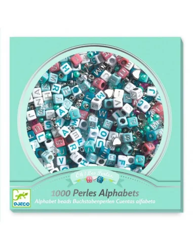 [DJ00030] Perles "Alphabet" - Argent
