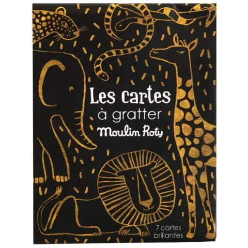 [MR711244] 7 cartes à gratter - brillantes