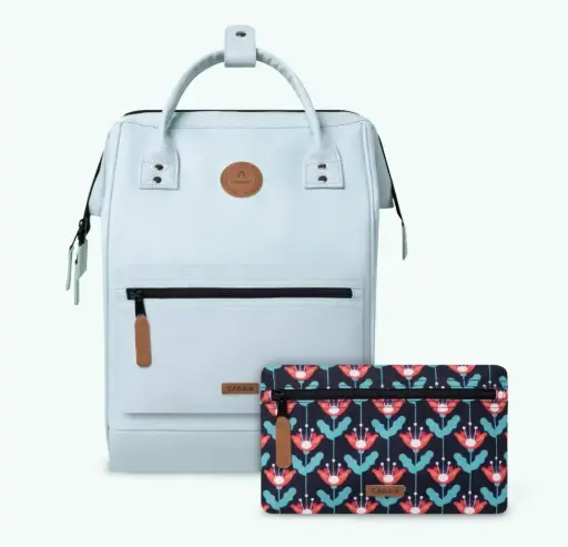 [CABPUNTARENAS] Sac à dos Cabaia avec deux pochettes interchangeables "Puntarenas" taille M