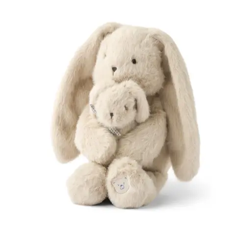 [LIELW20373] Peluche lapin et son bébé "Berto"