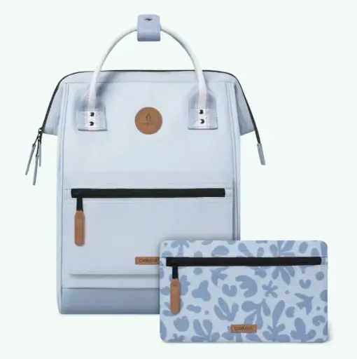 [CABPAROS] Sac à dos Cabaia avec deux pochettes interchangeables "Paros" taille M