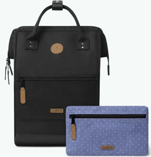 [CABBERLIN] Sac à dos avec deux pochettes interchangeables "Berlin" taille L