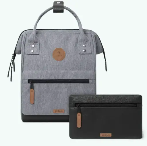 [CABGETARIA] Sac à dos Cabaia avec deux pochettes interchangeables "Getaria" taille S