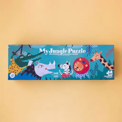 [LONPZ333] Puzzle "My jungle puzzle" - 34 pièces