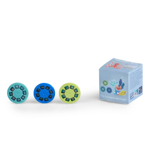 [MR676363] Boîte de 3 disques pour lampe à histoires "Les aventures de Paulie"