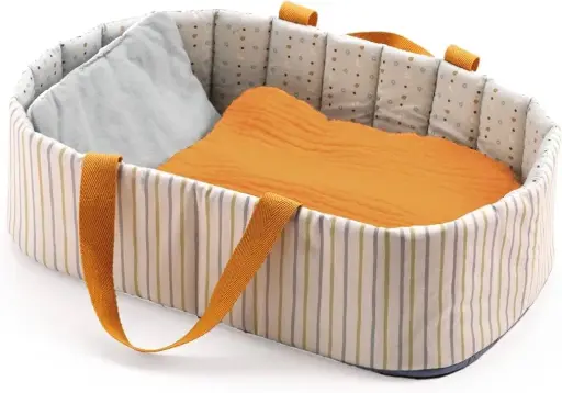 [DJ07845] Couffin pour poupées "Blue Lines"