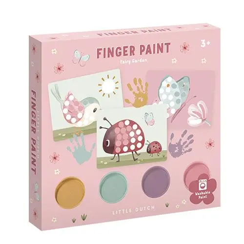 [LITBT126121] Kit de peinture à doigts "Fairy Garden"