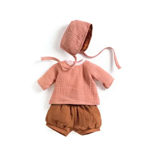[DJ07897] Vêtements pour poupée "Peach"