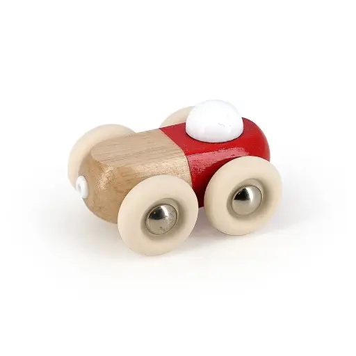 [VIL2317R] Voiture moit-moit rouge