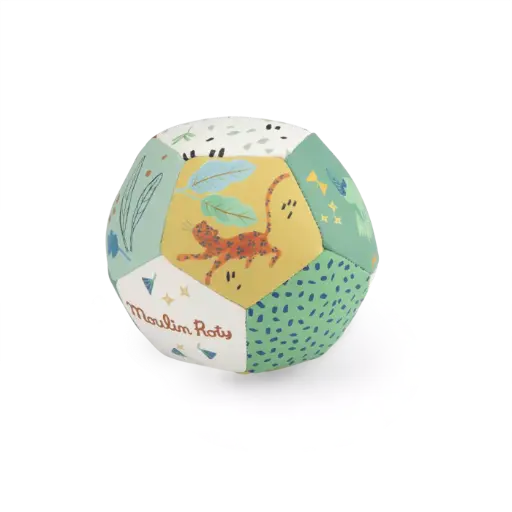 [MOU688510] Ballon souple 10 cm - La forêt Mawa