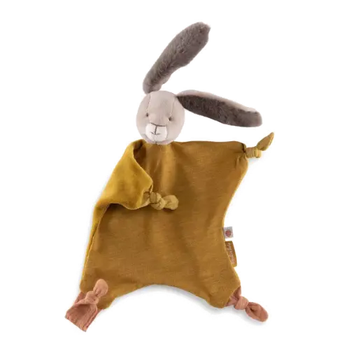 [MR678017] Doudou lapin ocre - Trois petits lapins 