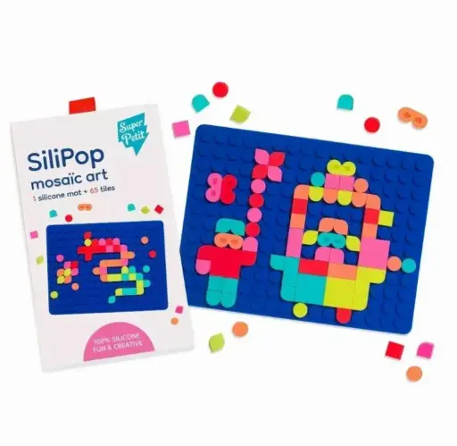 [SUPSILIPOP02] SiliPop Mosaïc art